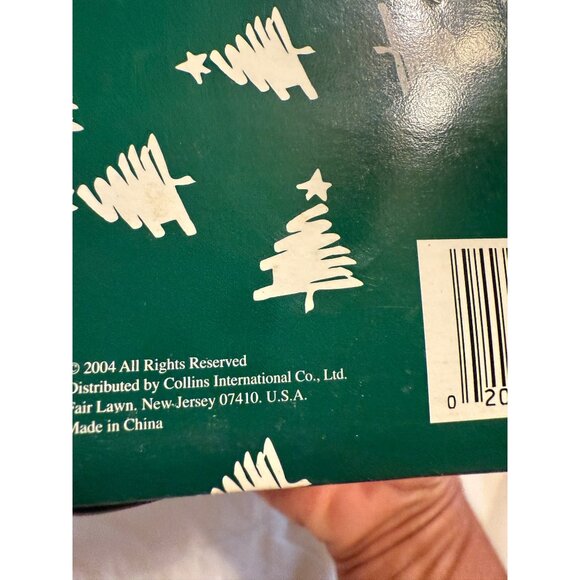 VTG German Schwarzwald Hand-Painted Blown Glass Holiday Santa Ornament Nos gift - Picture 13 of 16